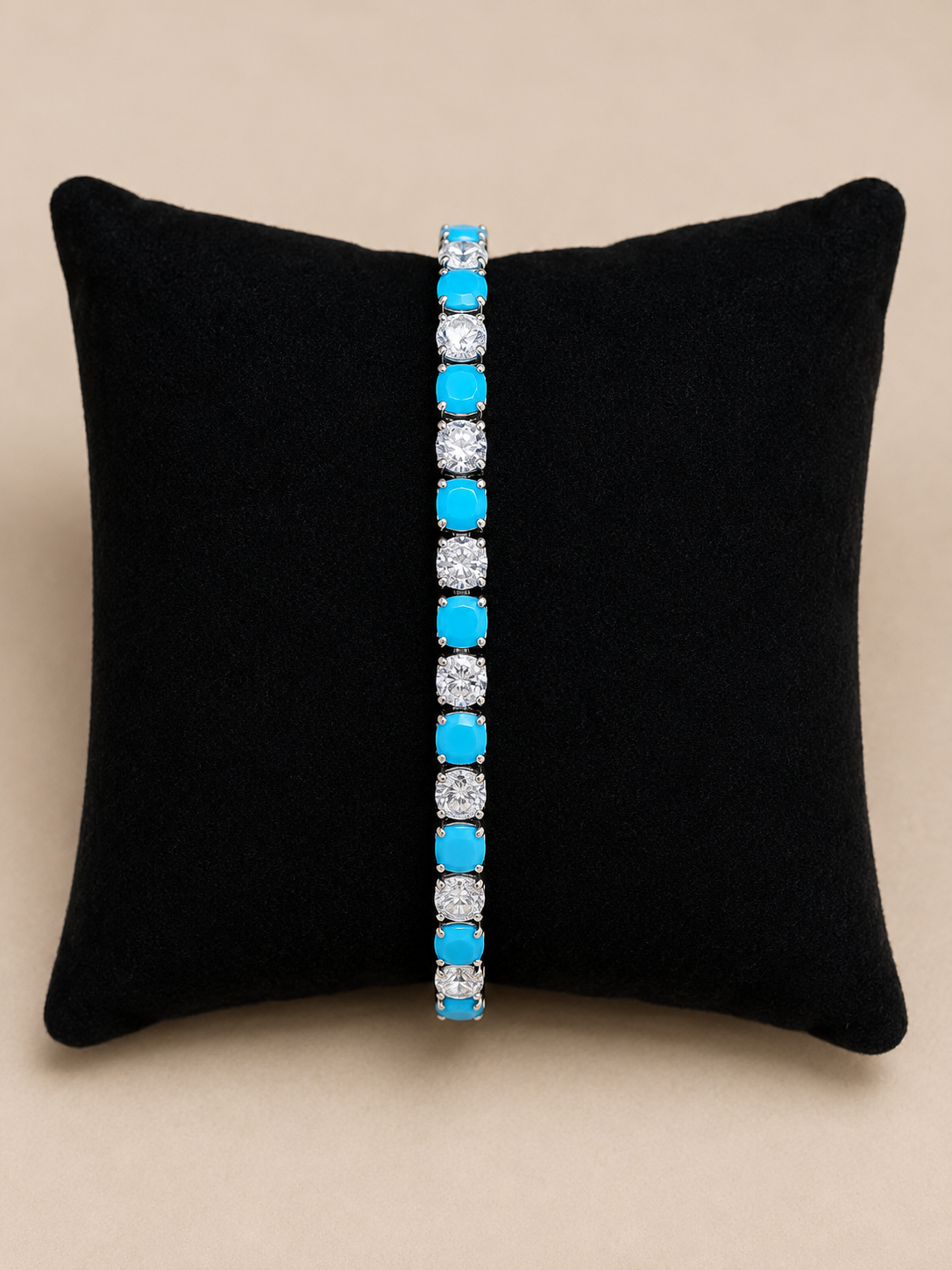 Azure Tennis Bracelet