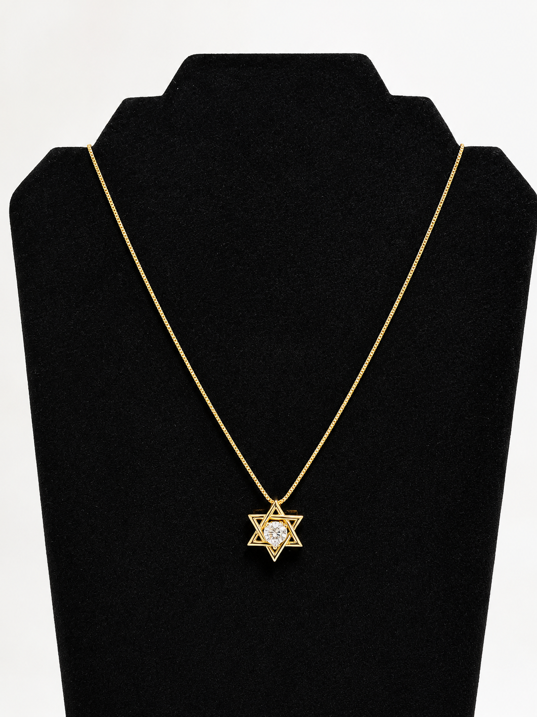 Star of David necklace and pendant
