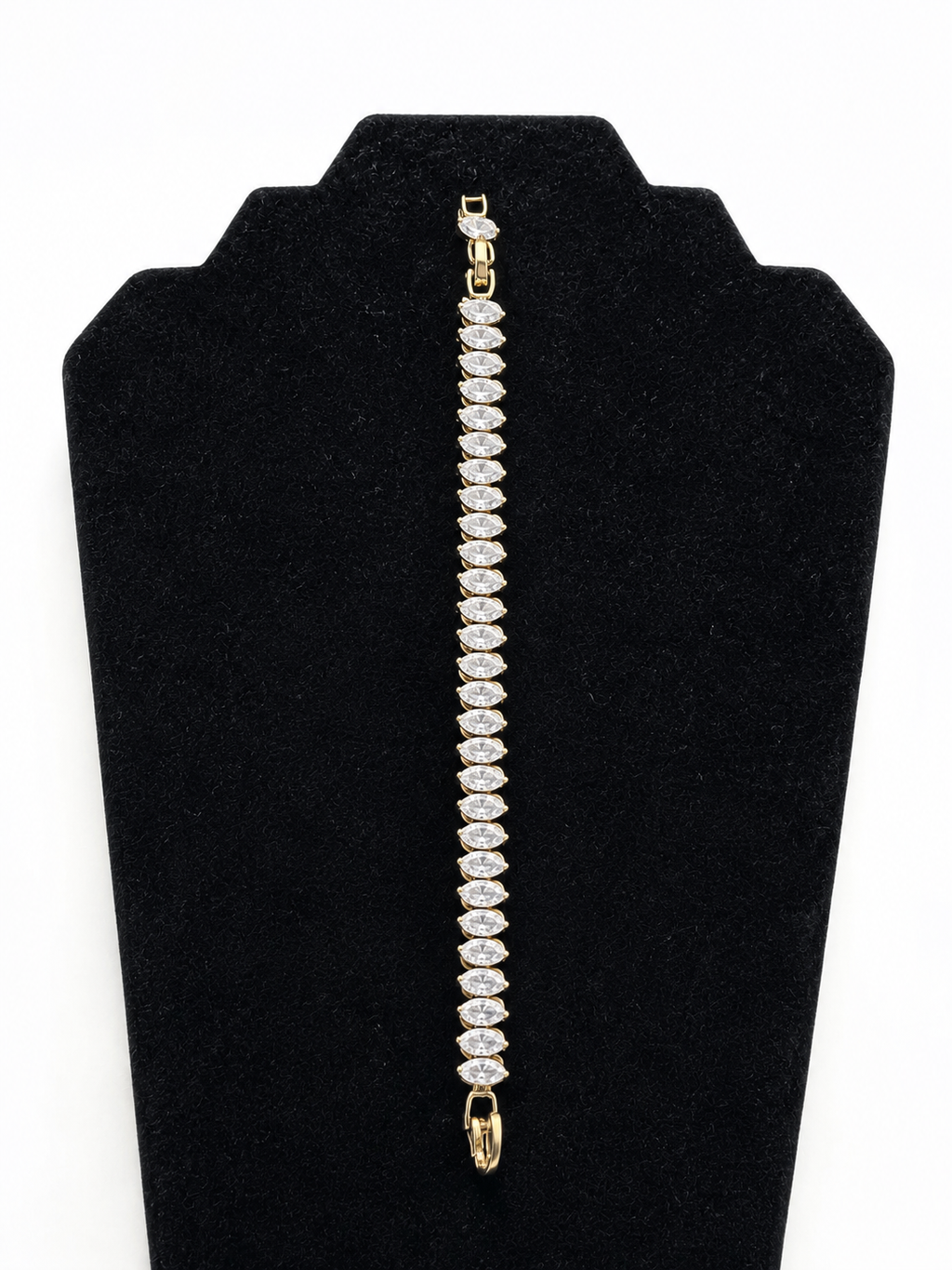 Marquise Crystal Tennis Bracelet