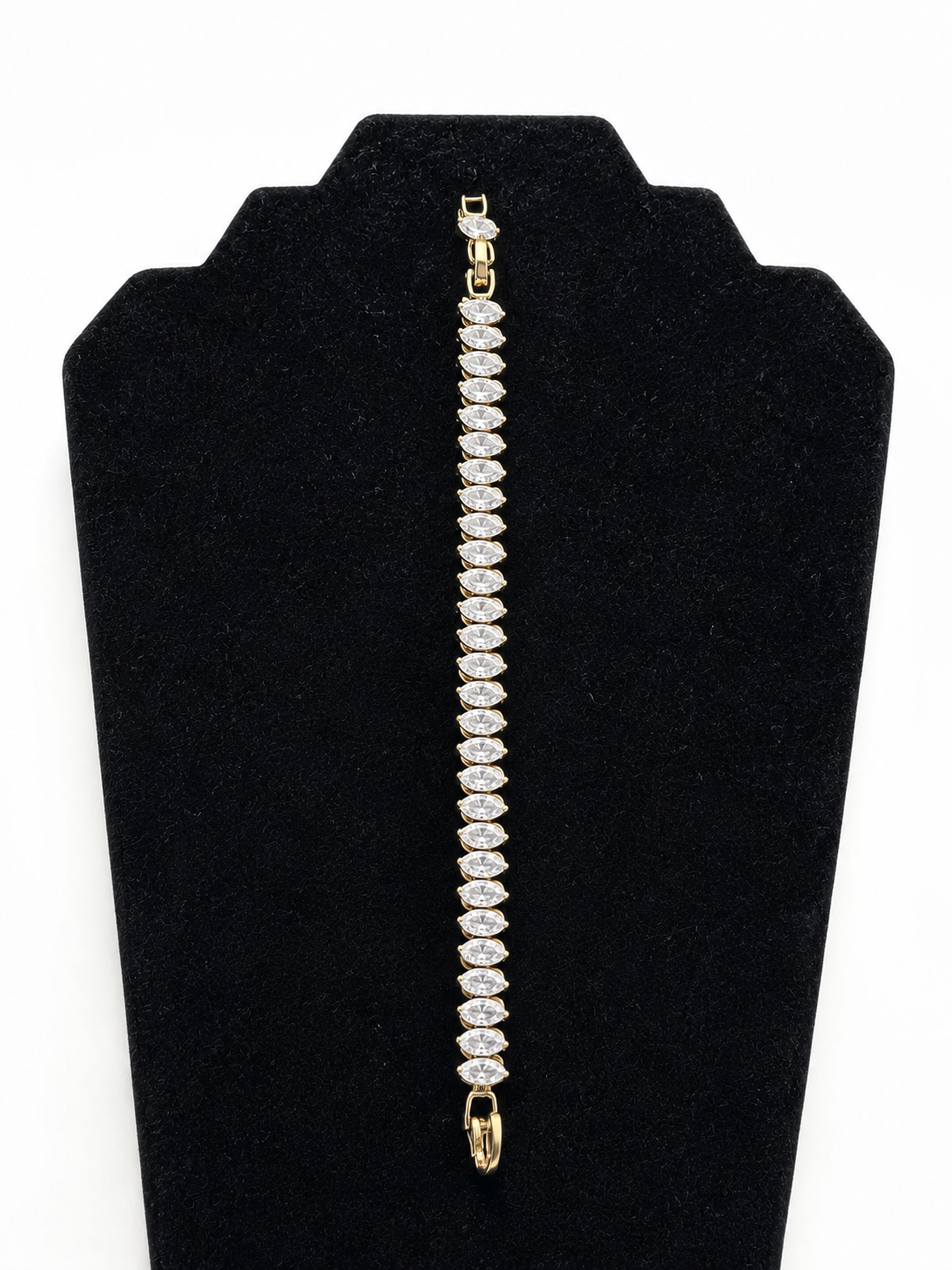 Marquise Crystal Tennis Bracelet