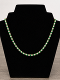 Emerald Royale Tennis Necklace