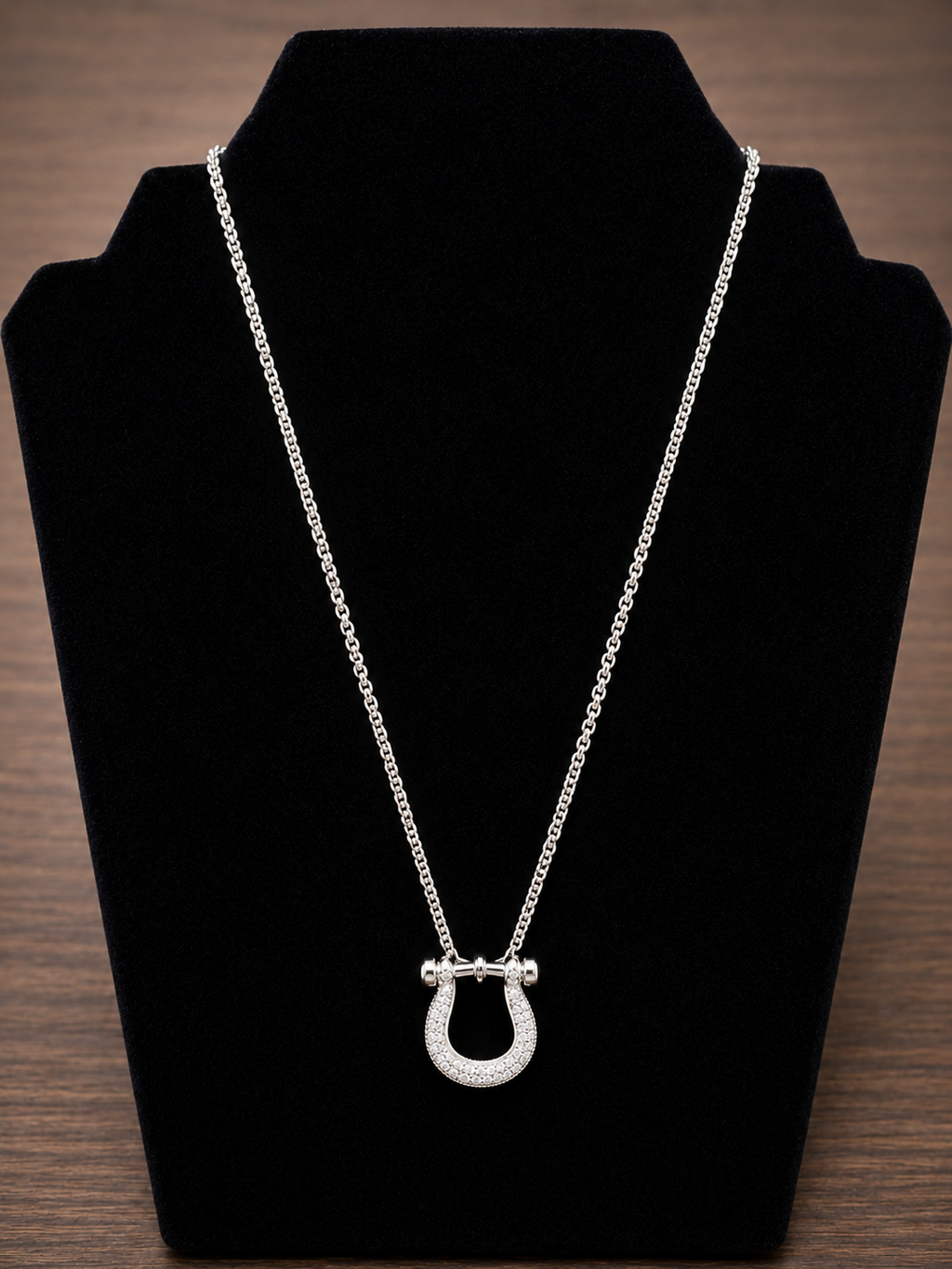 Luna Horseshoe Necklace