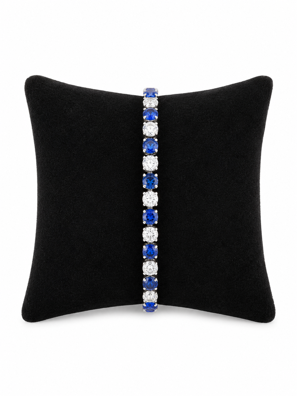 Sapphire Tide Tennis Bracelet