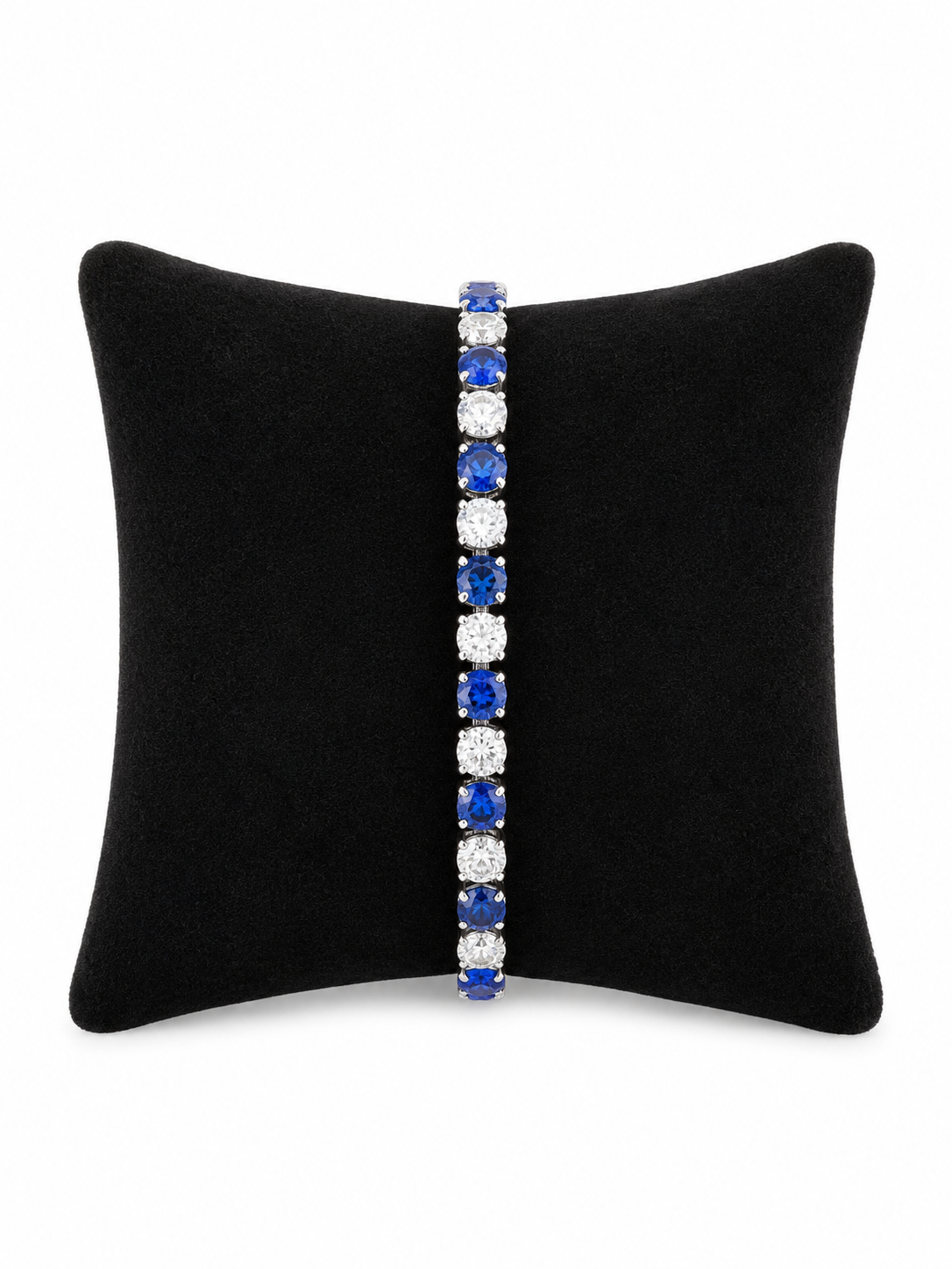 Sapphire Tide Tennis Bracelet