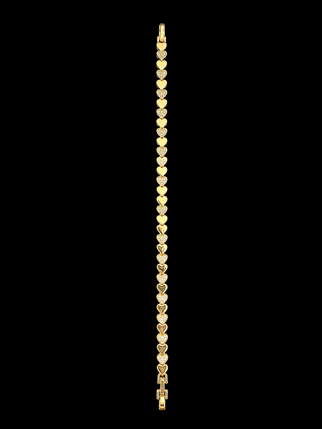 Golden Hearts Bracelet