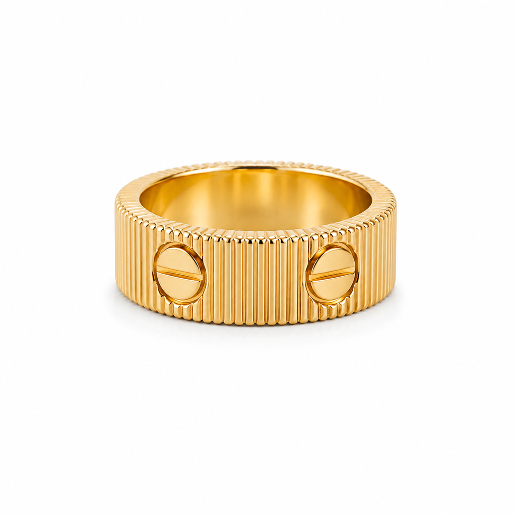 Ridge Band Ring