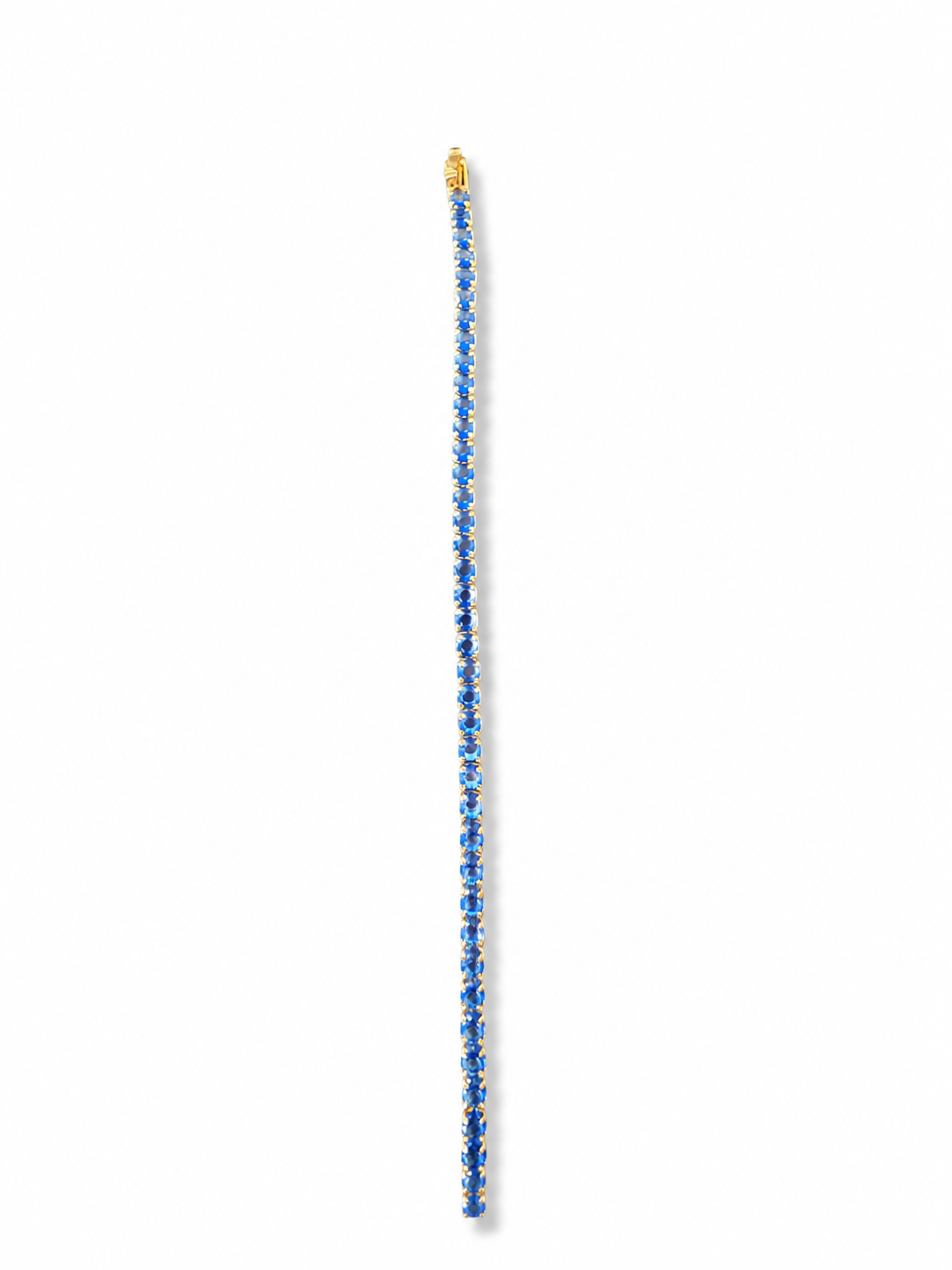 Azure Radiance Tennis Bracelet