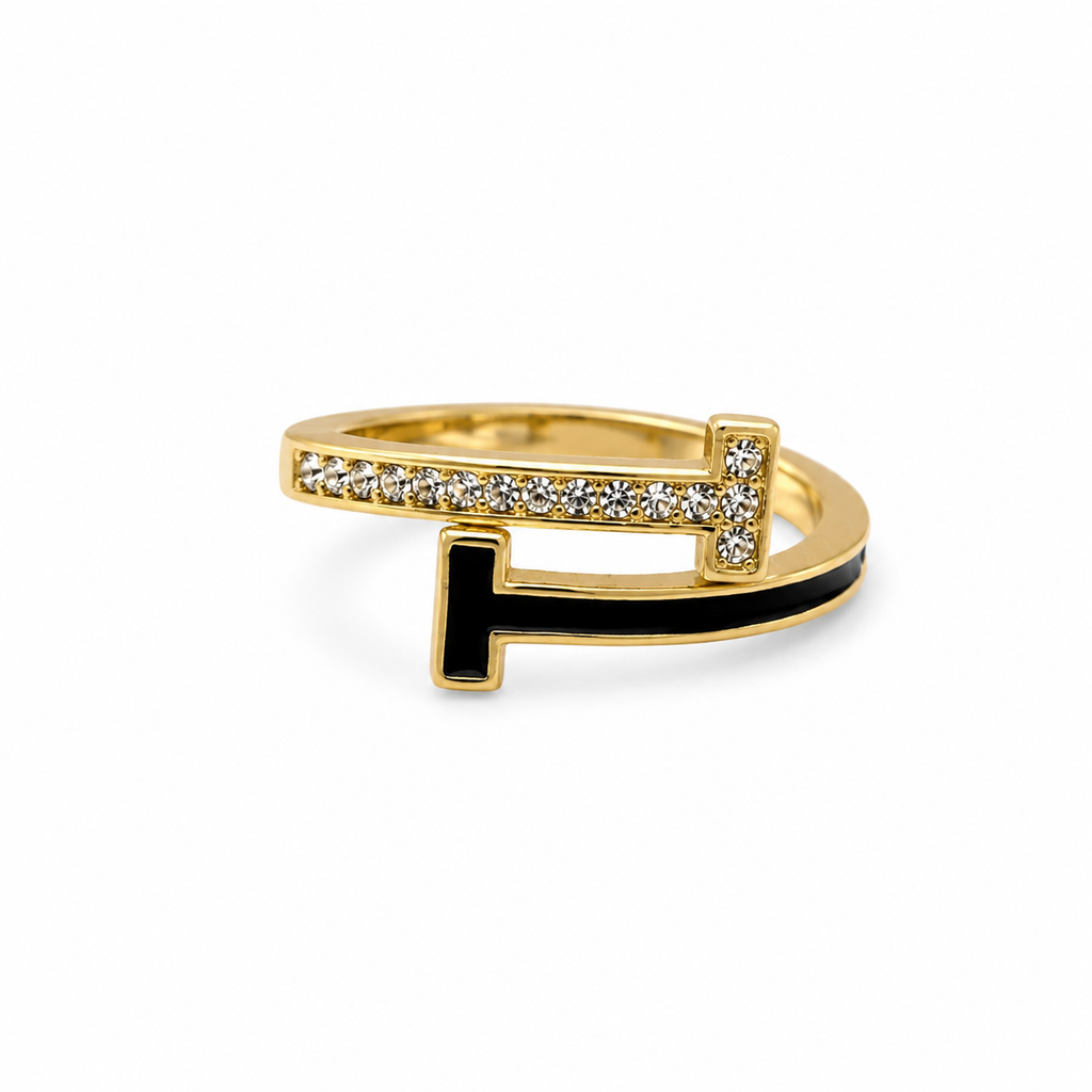 Adjustable Modern T Ring