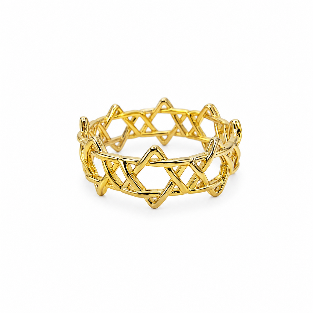 Celestial Star Band Ring